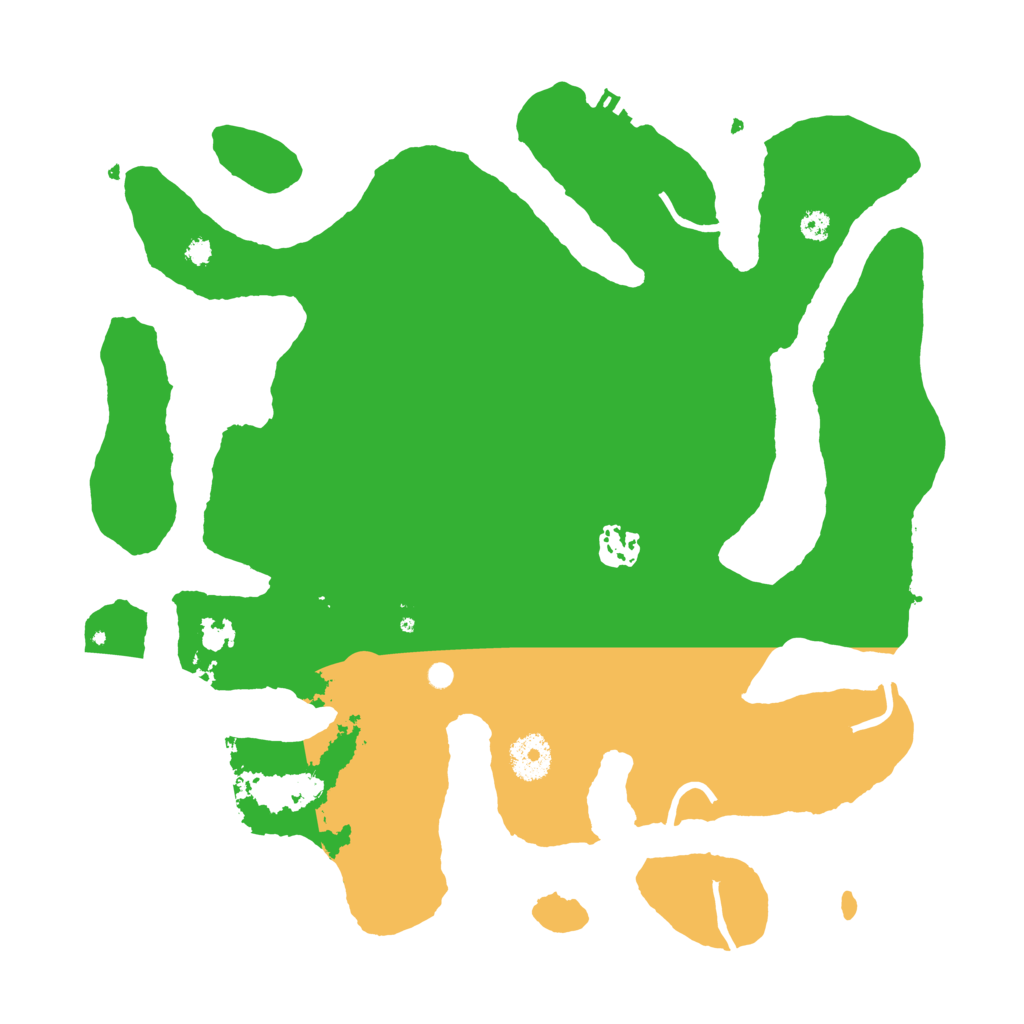 Biome Rust Map: Procedural Map, Size: 3500, Seed: 9122021