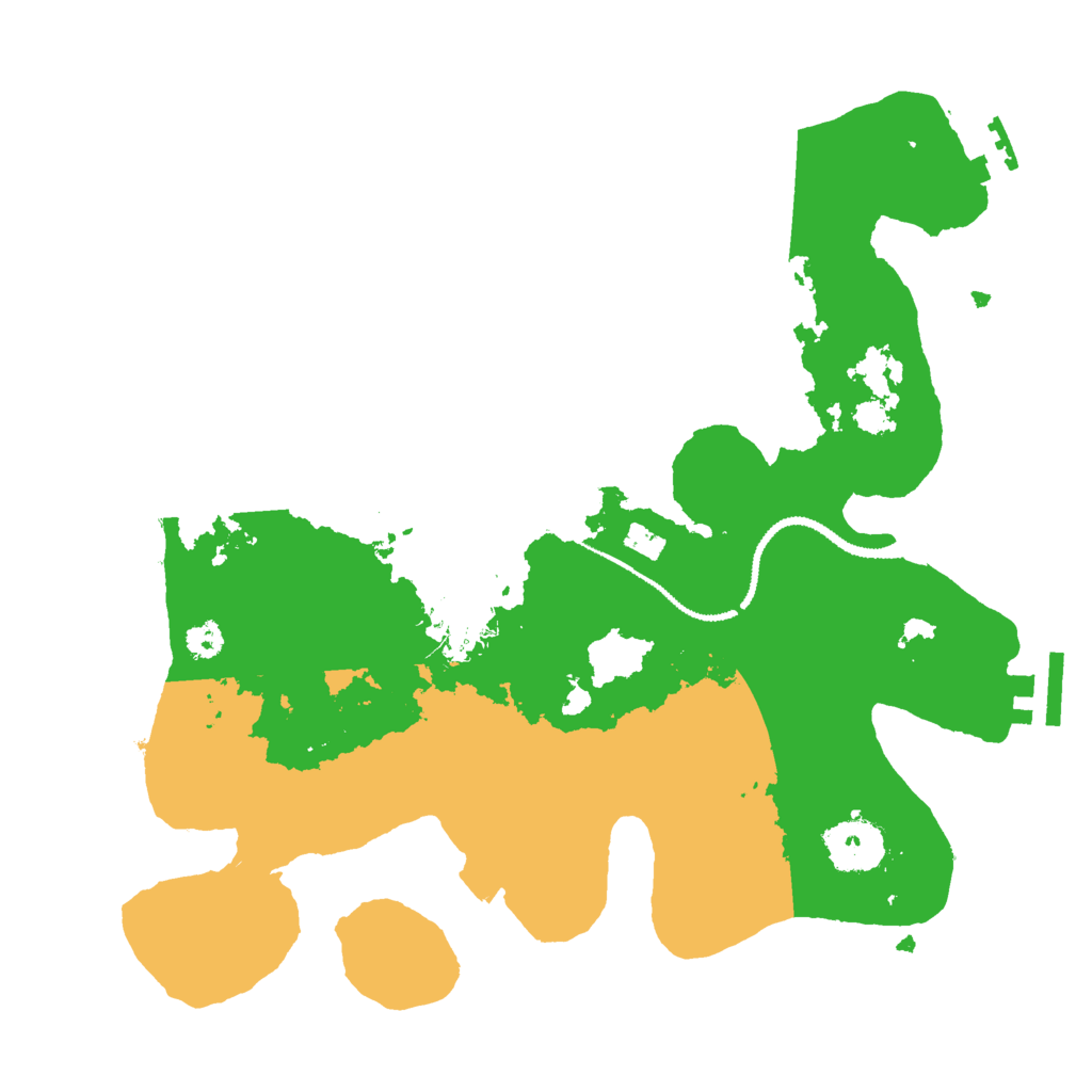 Biome Rust Map: Procedural Map, Size: 3000, Seed: 620318