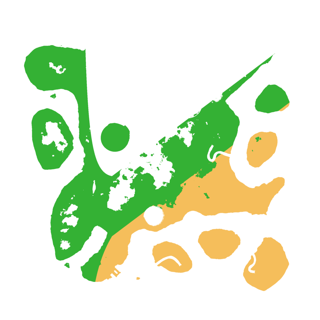 Biome Rust Map: Procedural Map, Size: 3000, Seed: 794198