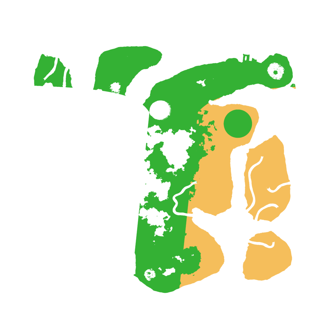 Biome Rust Map: Procedural Map, Size: 3000, Seed: 959730