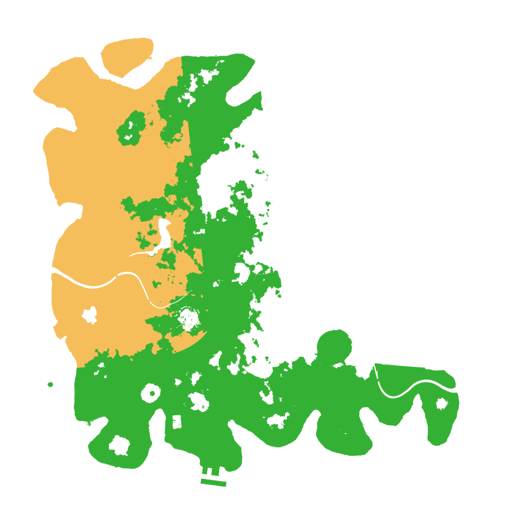 Biome Rust Map: Procedural Map, Size: 4002, Seed: 4002