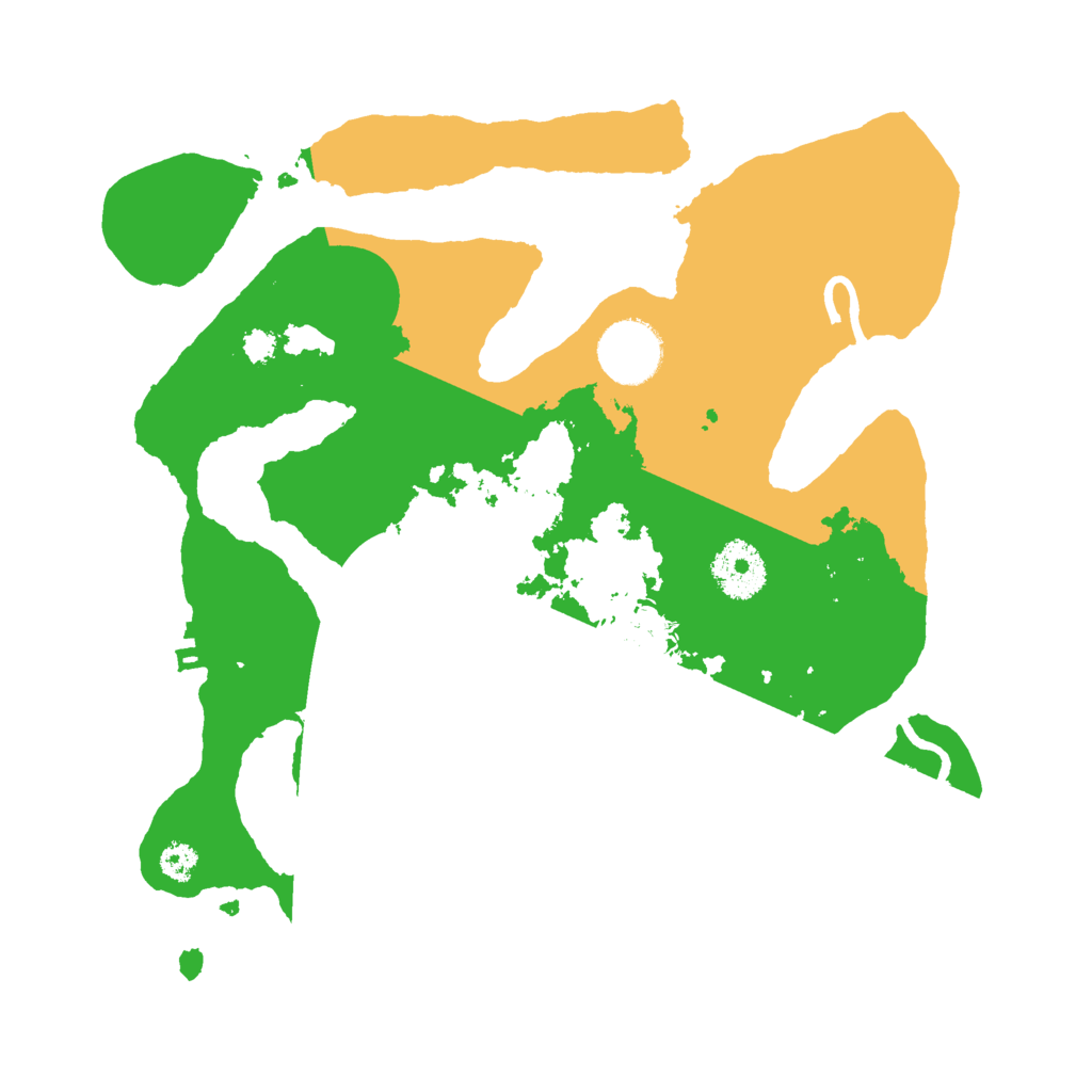 Biome Rust Map: Procedural Map, Size: 3000, Seed: 40985737