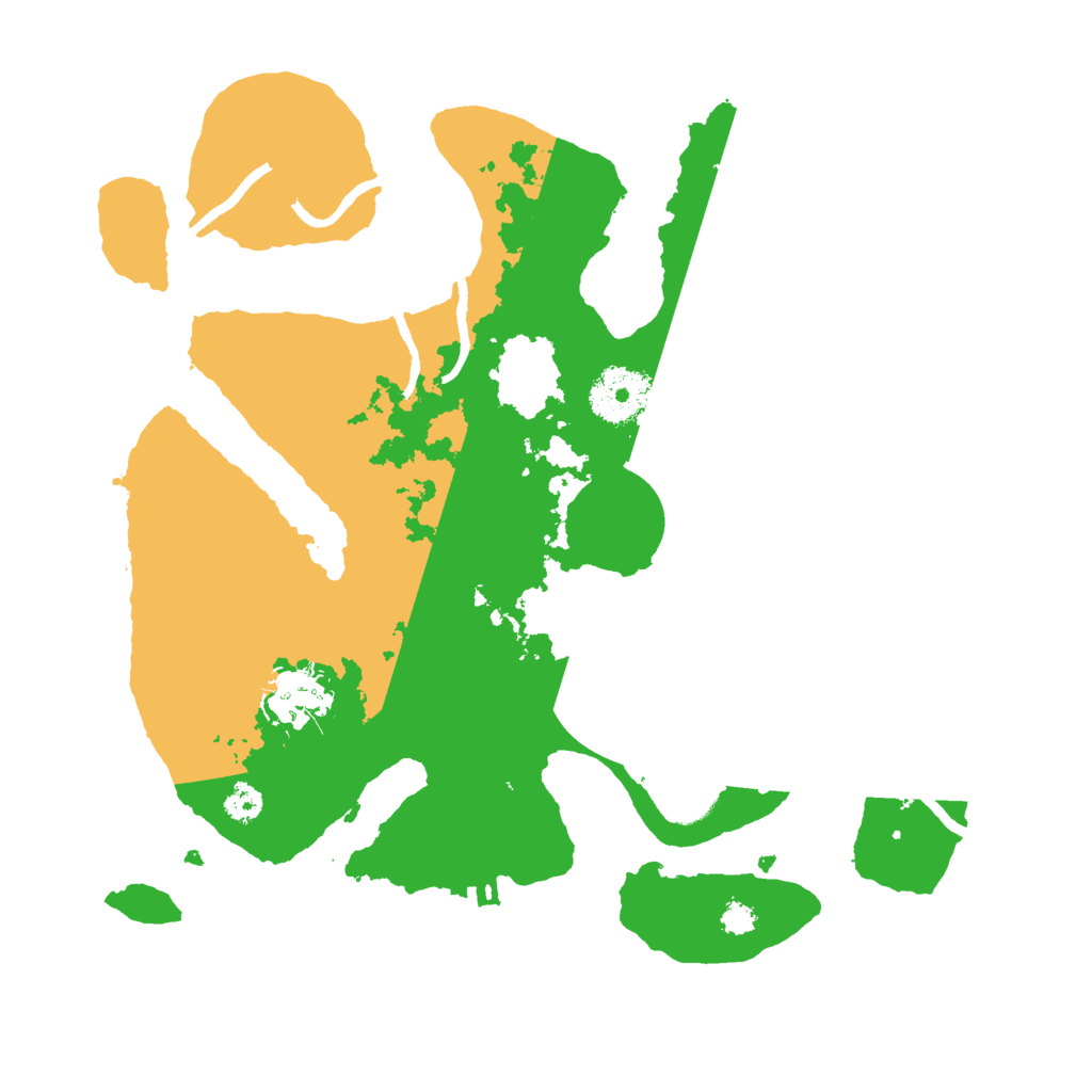 Biome Rust Map: Procedural Map, Size: 3000, Seed: 367328