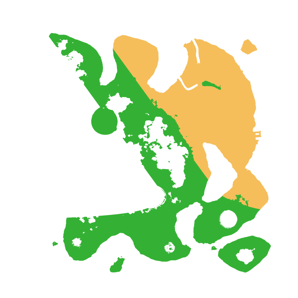 Biome Rust Map: Procedural Map, Size: 3000, Seed: 252805