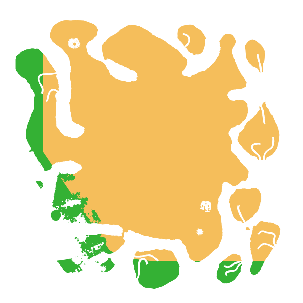 Biome Rust Map: Procedural Map, Size: 4000, Seed: 1641385742