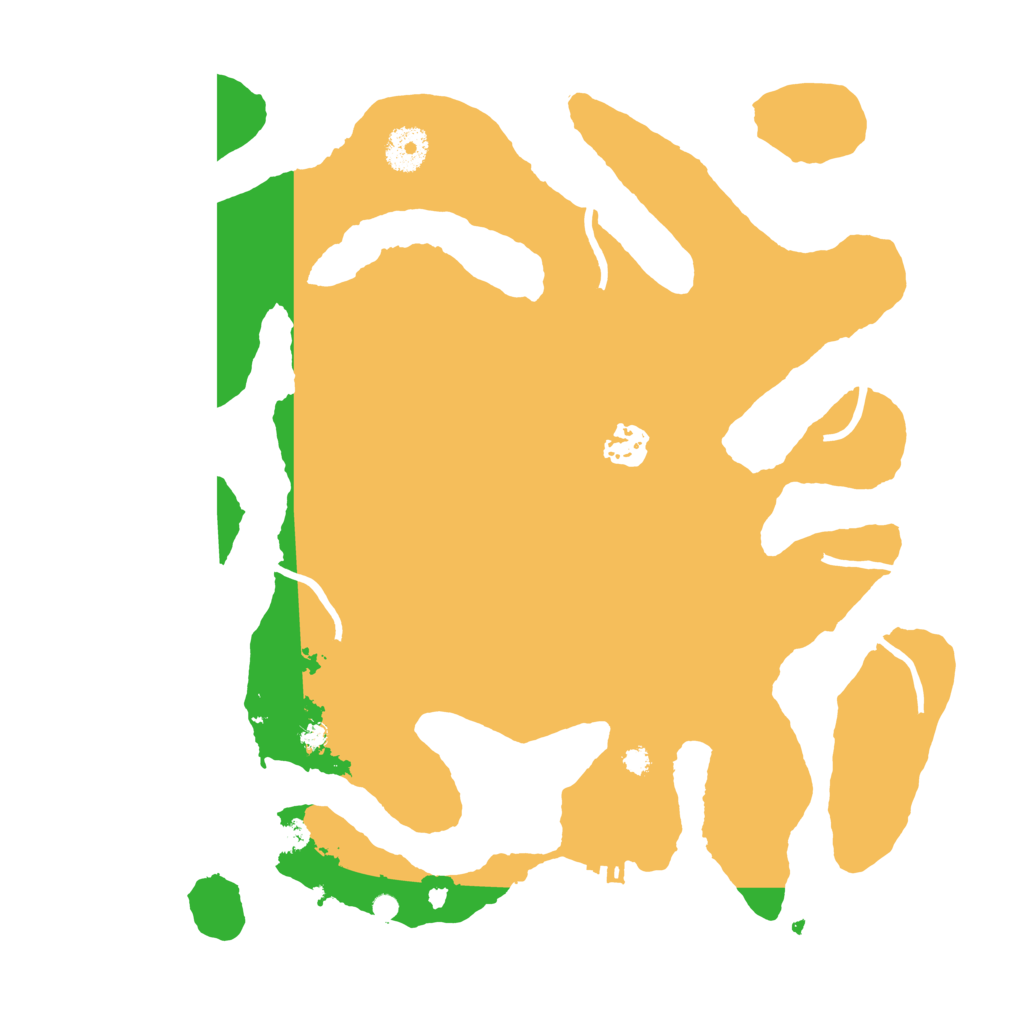 Biome Rust Map: Procedural Map, Size: 3500, Seed: 1480865