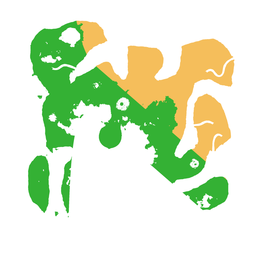 Biome Rust Map: Procedural Map, Size: 3000, Seed: 97768896