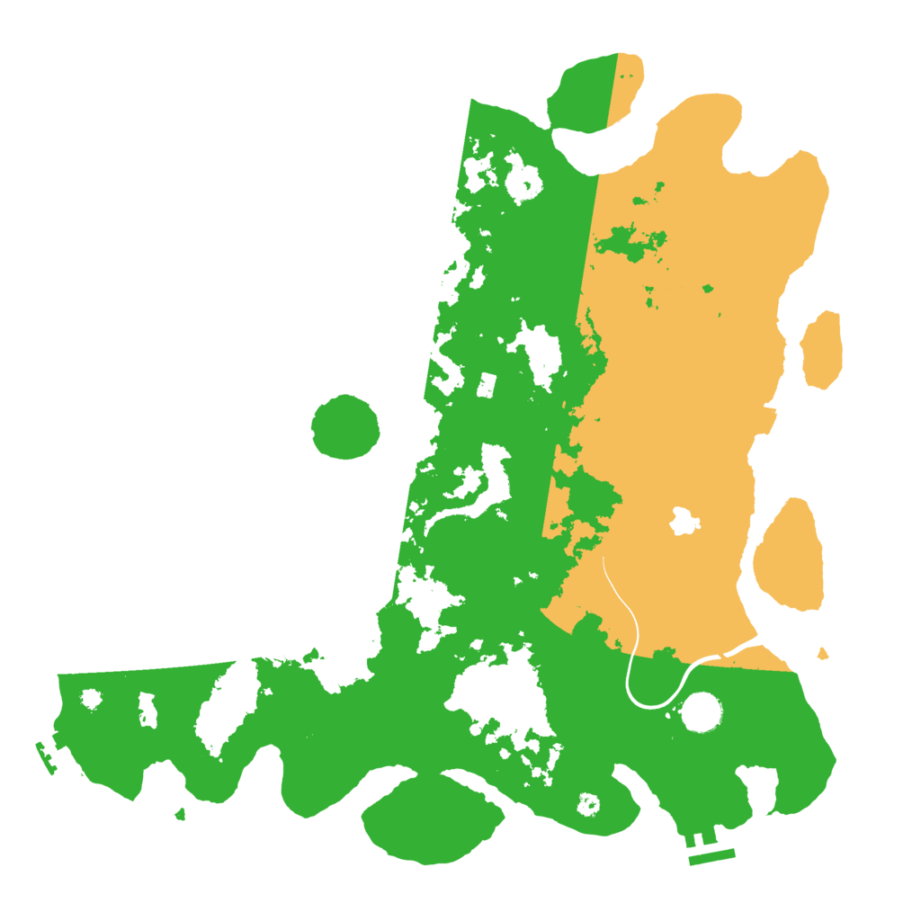 Biome Rust Map: Procedural Map, Size: 4000, Seed: 1908596214