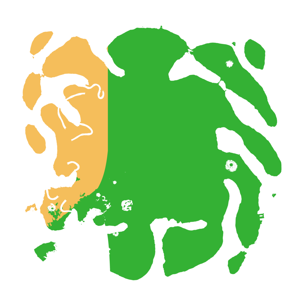 Biome Rust Map: Procedural Map, Size: 3850, Seed: 666534790