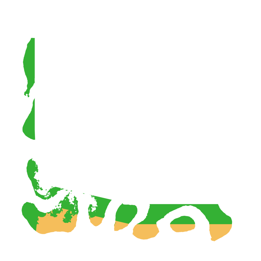 Biome Rust Map: Barren, Size: 4000, Seed: 2061