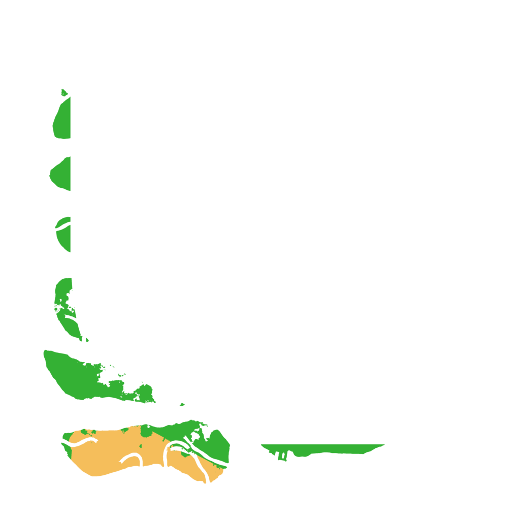 Biome Rust Map: Procedural Map, Size: 3700, Seed: 310