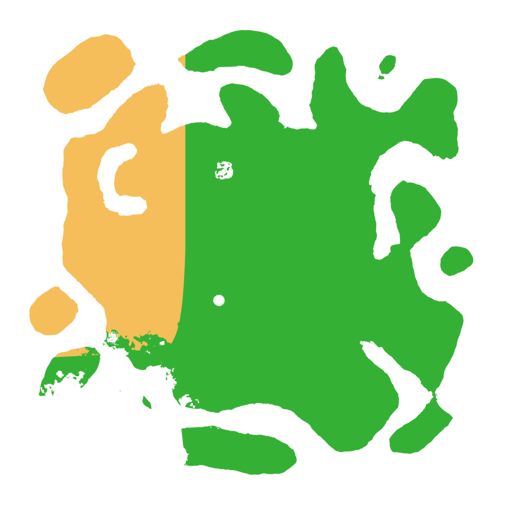 Biome Rust Map: Barren, Size: 4000, Seed: 1061