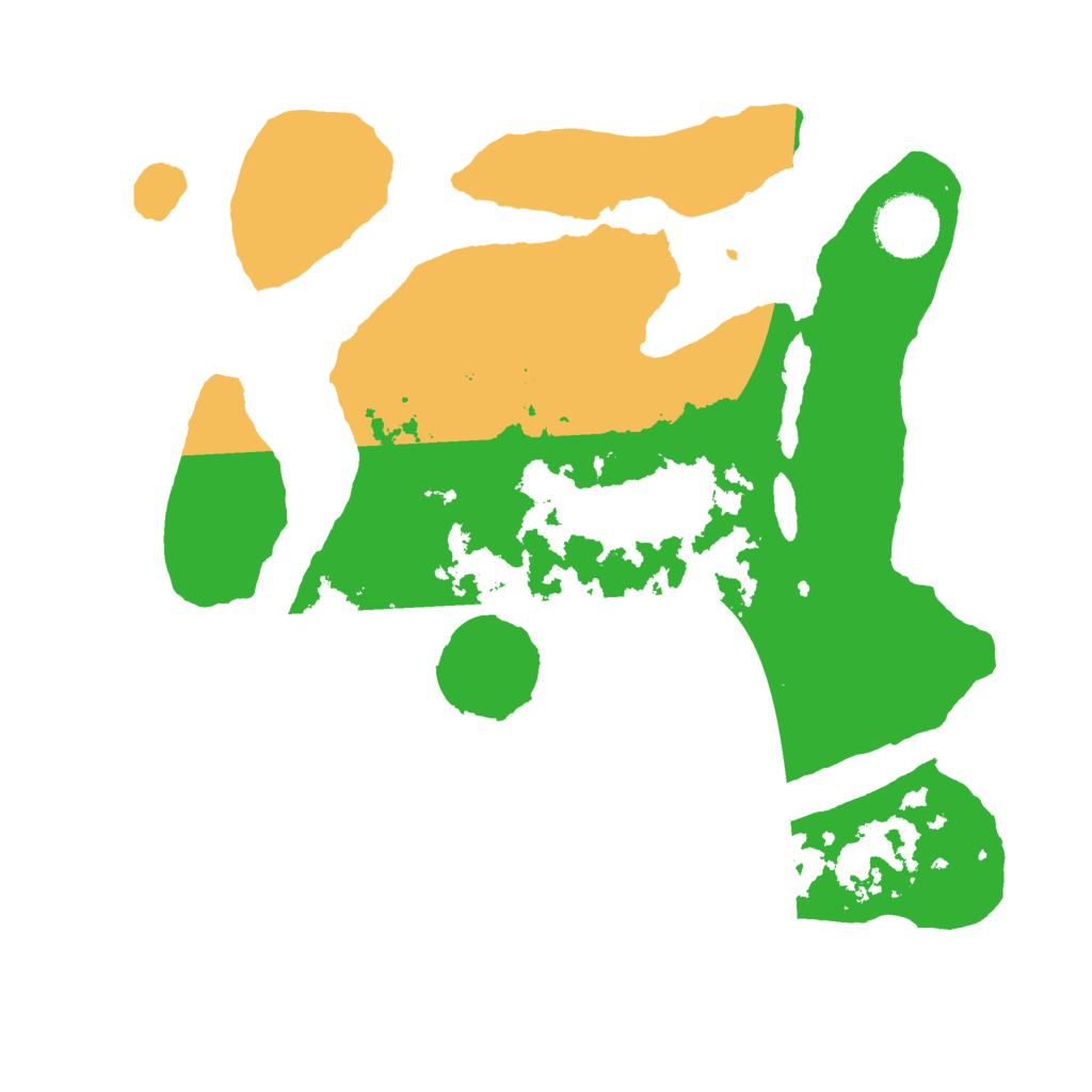 Biome Rust Map: Barren, Size: 3000, Seed: 1988926258