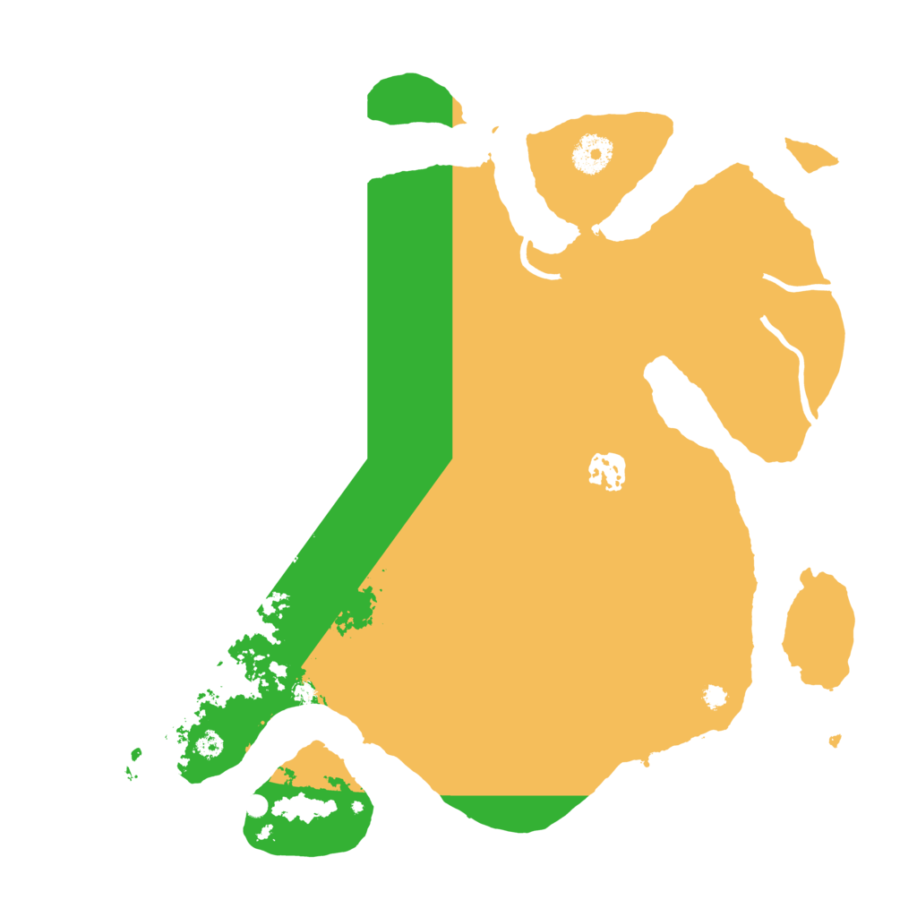 Biome Rust Map: Procedural Map, Size: 3500, Seed: 1419609819