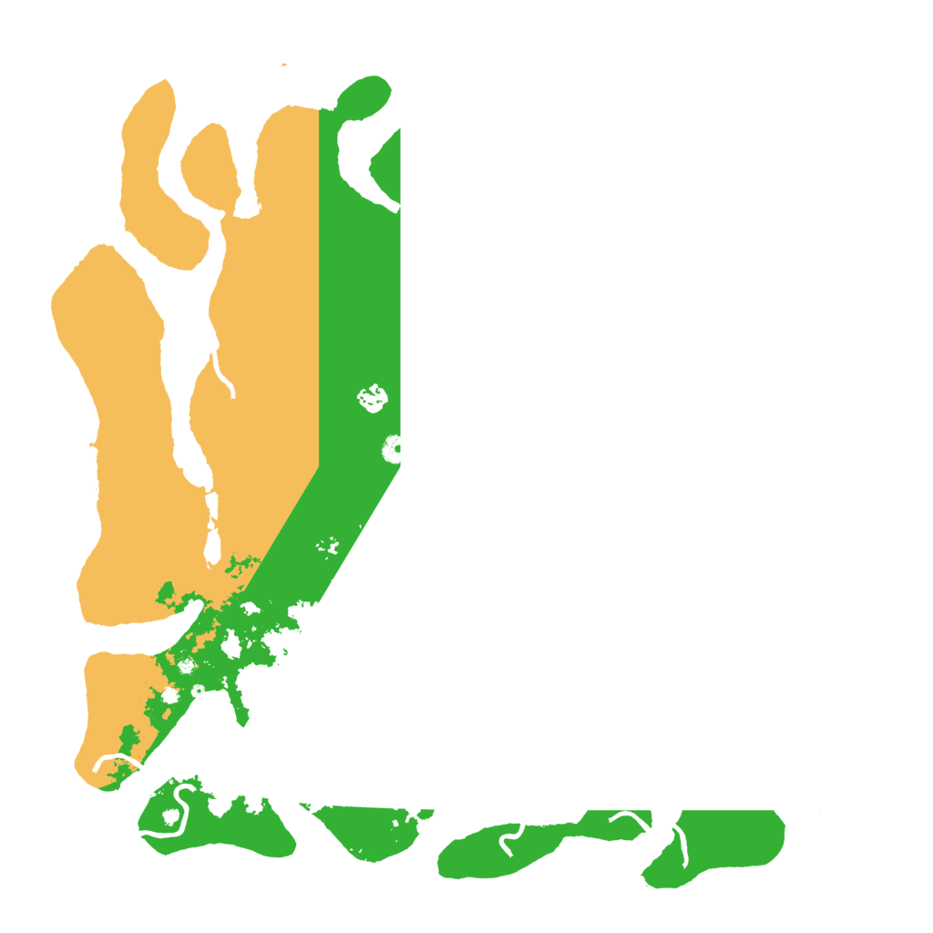 Biome Rust Map: Procedural Map, Size: 5000, Seed: 1257755666