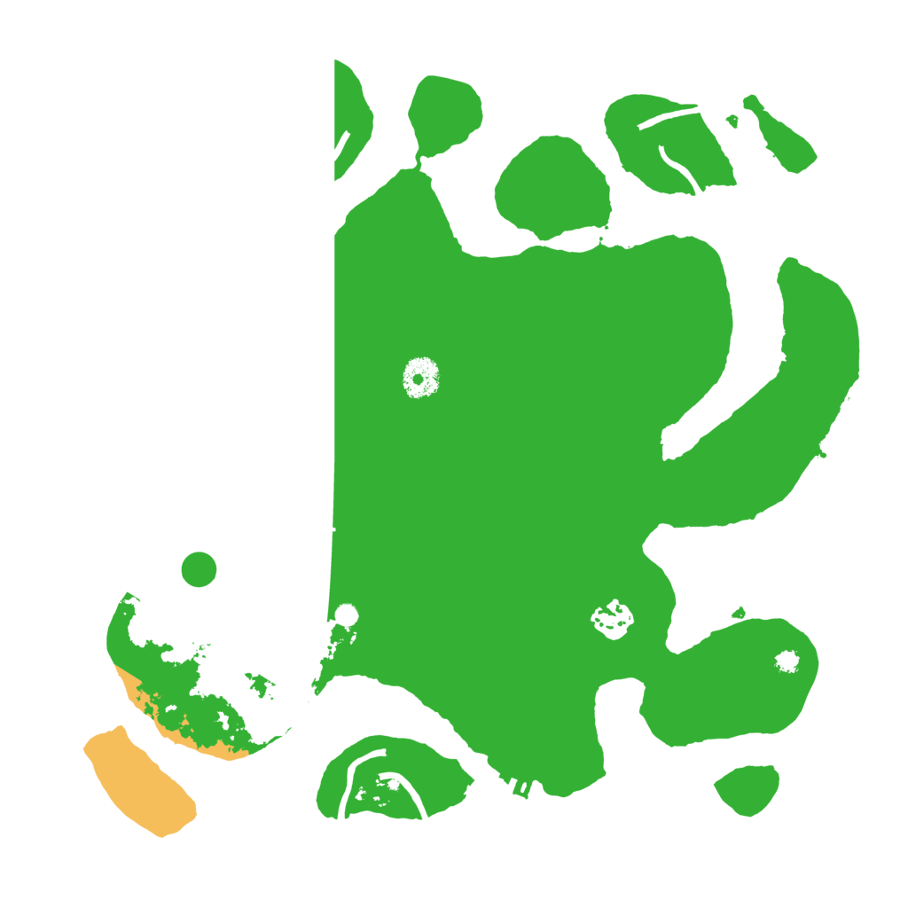 Biome Rust Map: Procedural Map, Size: 3500, Seed: 145033063