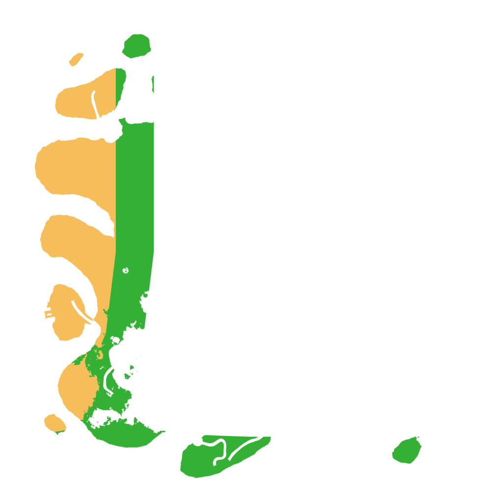 Biome Rust Map: Procedural Map, Size: 4200, Seed: 44433