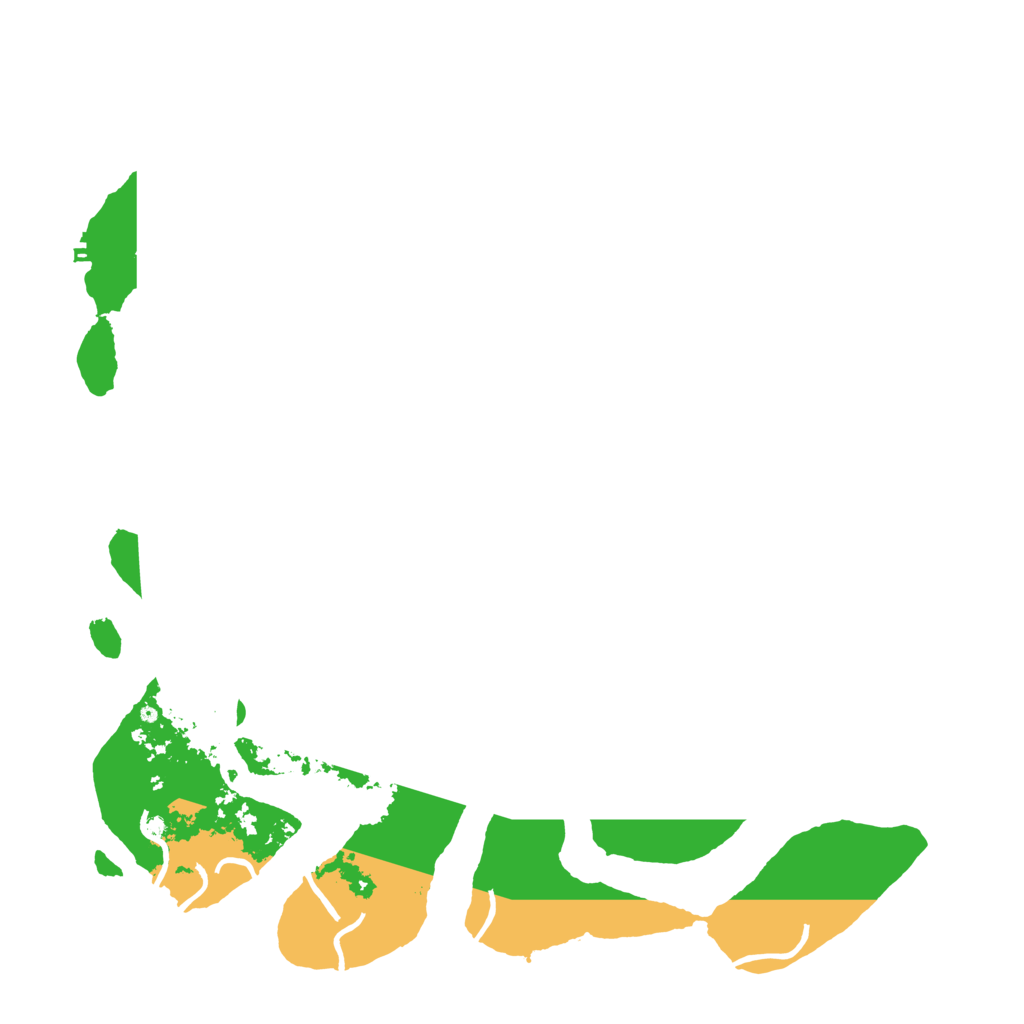 Biome Rust Map: Procedural Map, Size: 4500, Seed: 1015188288