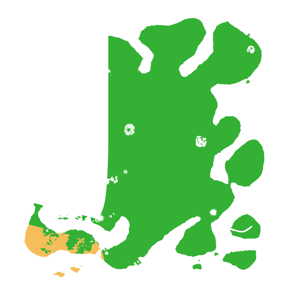 Biome Rust Map: Procedural Map, Size: 3850, Seed: 1033495130