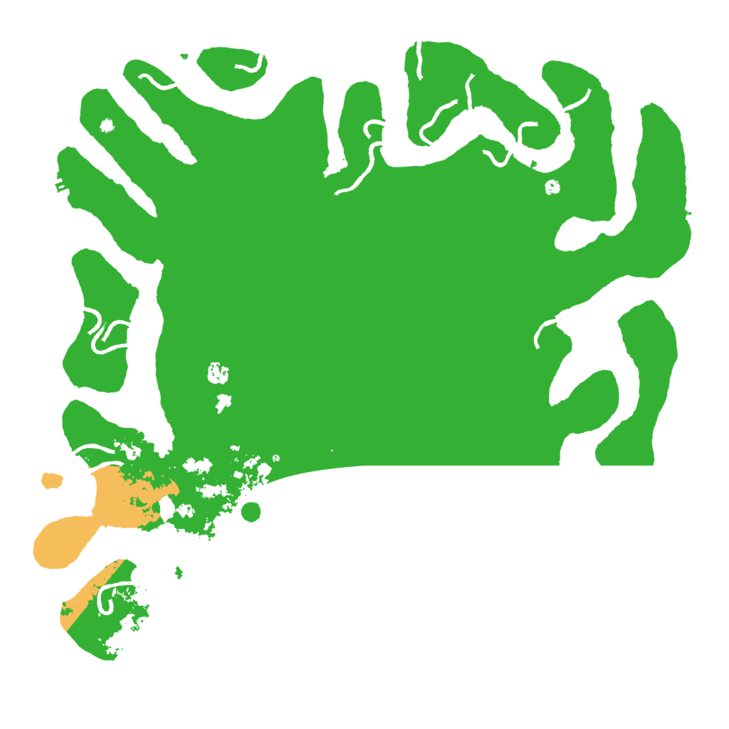 Biome Rust Map: Procedural Map, Size: 5000, Seed: 94421595