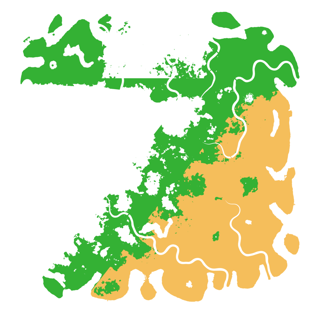 Biome Rust Map: Procedural Map, Size: 6000, Seed: 369622352