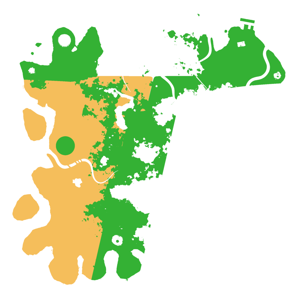 Biome Rust Map: Procedural Map, Size: 4250, Seed: 12605