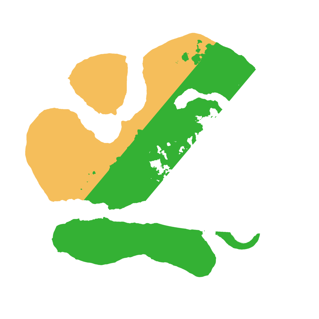 Biome Rust Map: Barren, Size: 2500, Seed: 33122