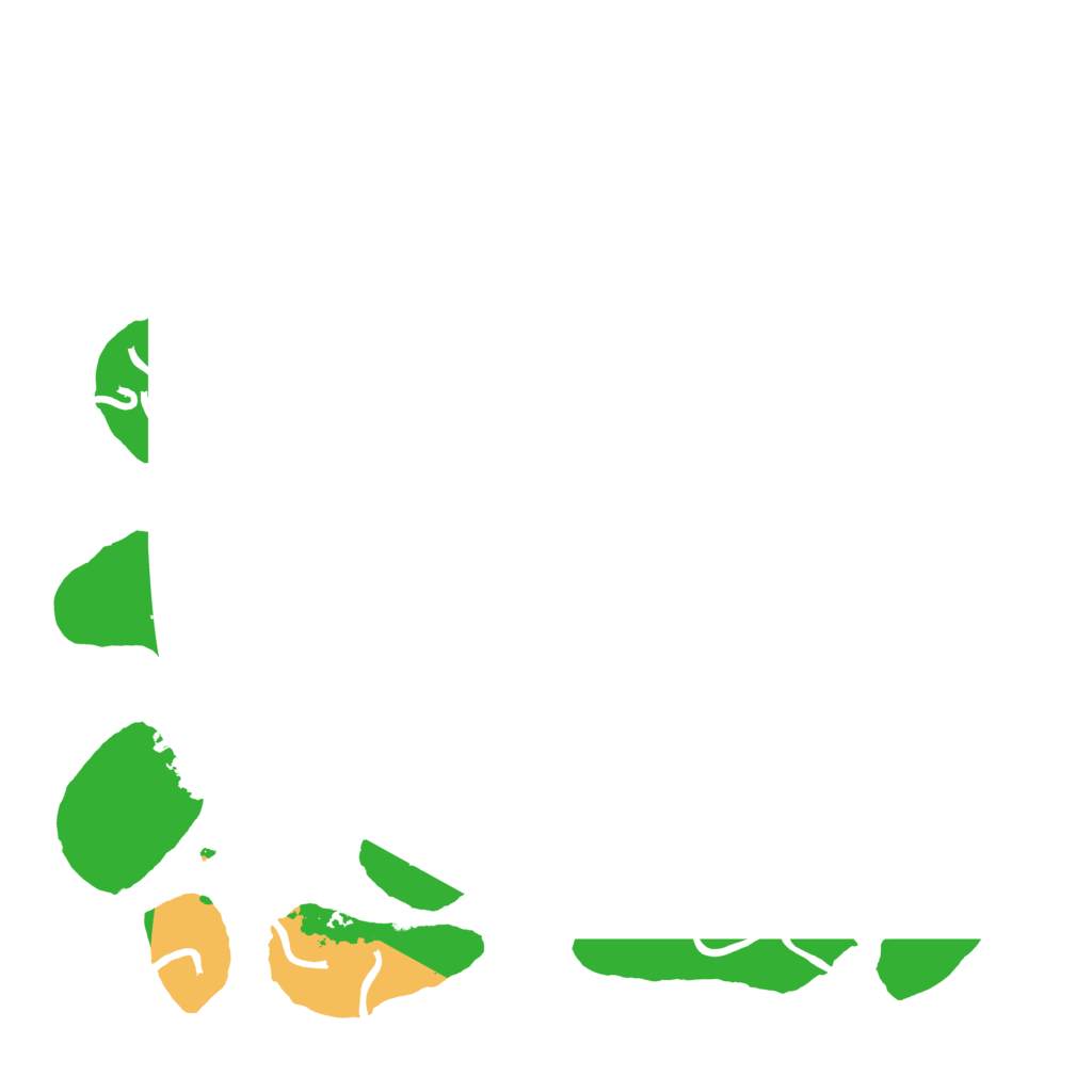 Biome Rust Map: Procedural Map, Size: 3800, Seed: 10415