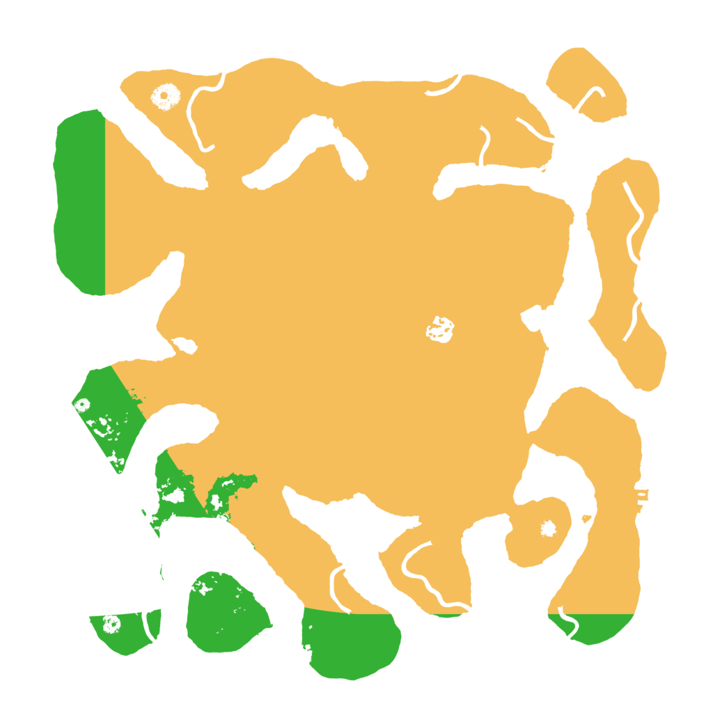 Biome Rust Map: Procedural Map, Size: 3950, Seed: 1554930281