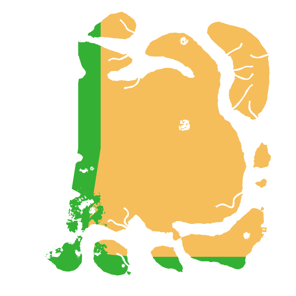 Biome Rust Map: Procedural Map, Size: 3850, Seed: 588945650