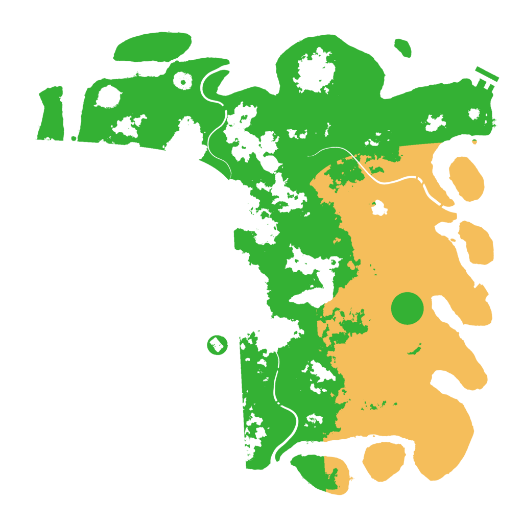 Biome Rust Map: Procedural Map, Size: 4250, Seed: 1926435290