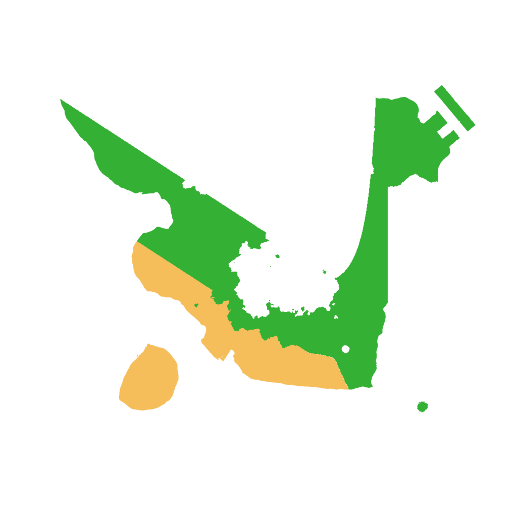 Biome Rust Map: Procedural Map, Size: 2000, Seed: 1620677059