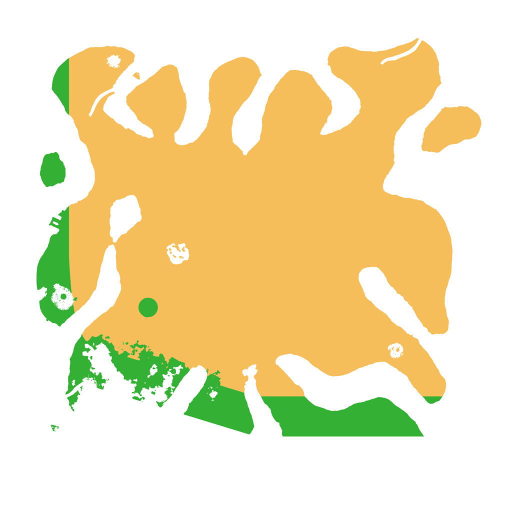 Biome Rust Map: Procedural Map, Size: 3500, Seed: 198015