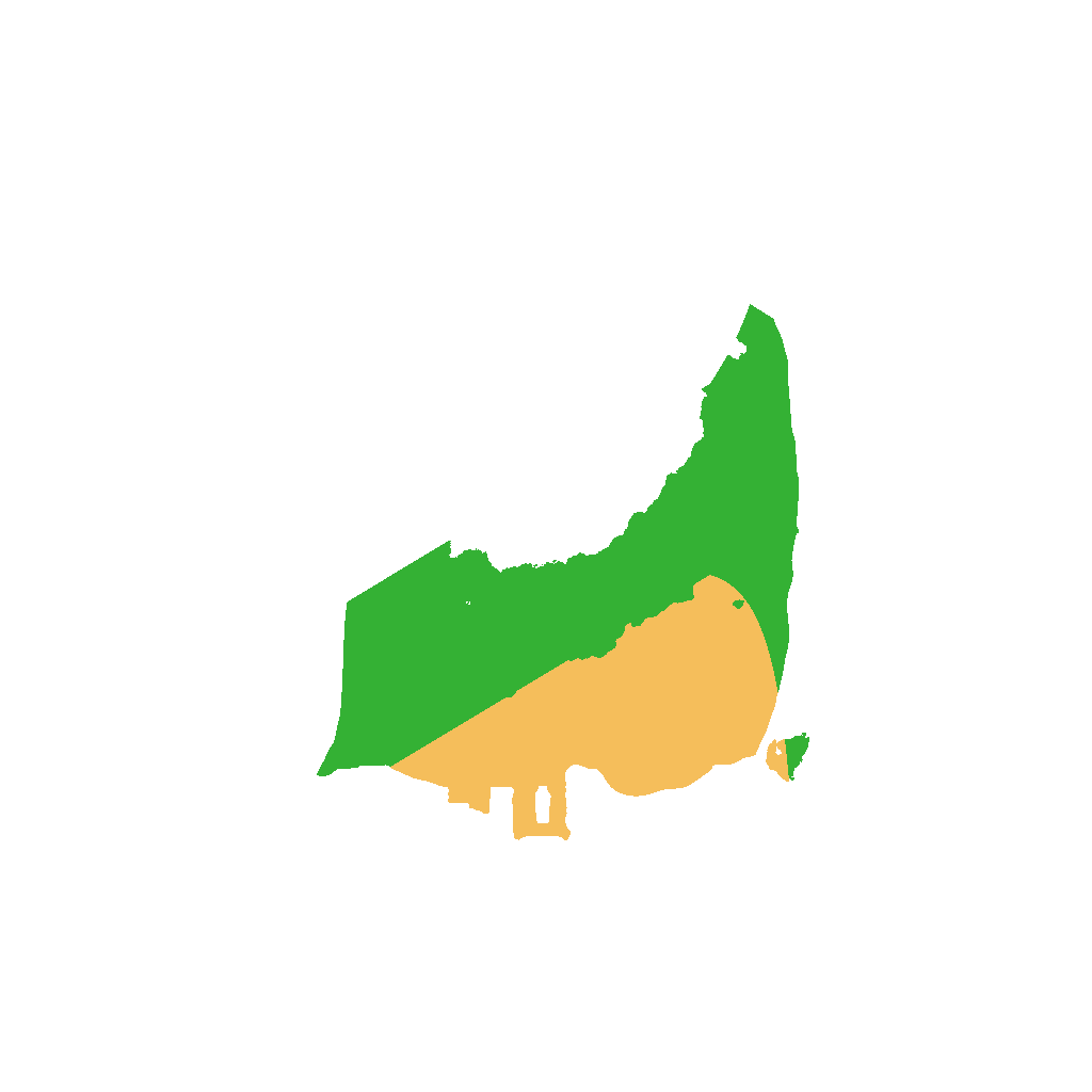 Biome Rust Map: Procedural Map, Size: 1200, Seed: 420420