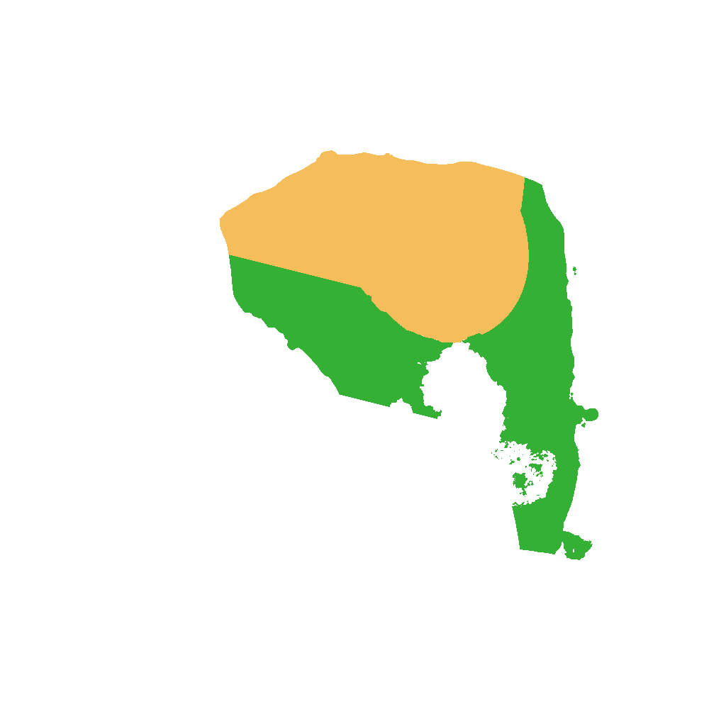 Biome Rust Map: Procedural Map, Size: 1200, Seed: 83516