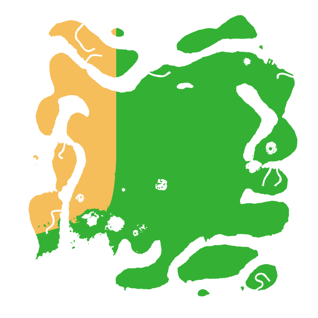 Biome Rust Map: Procedural Map, Size: 4000, Seed: 14843027