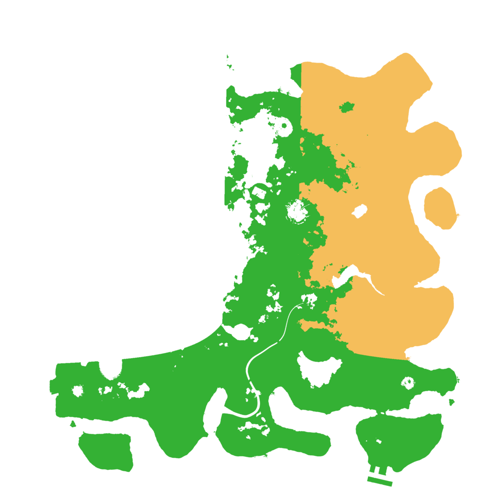 Biome Rust Map: Procedural Map, Size: 4000, Seed: 927239690
