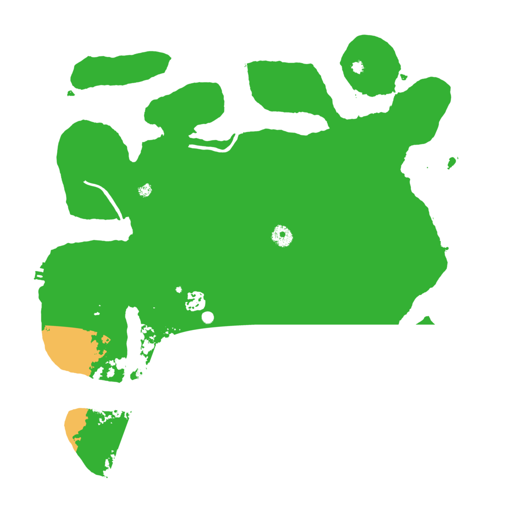 Biome Rust Map: Procedural Map, Size: 3700, Seed: 1651215544