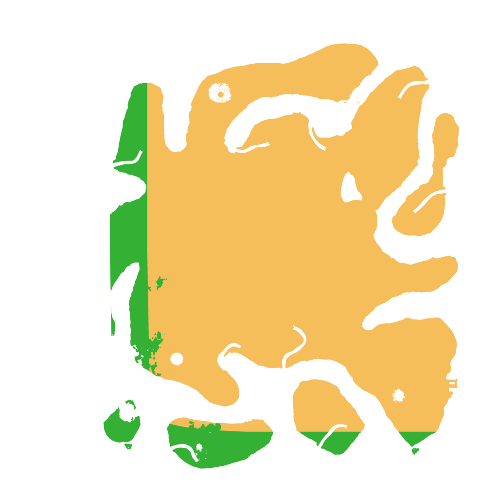 Biome Rust Map: Procedural Map, Size: 3500, Seed: 211209