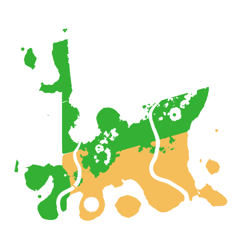 Biome Rust Map: Procedural Map, Size: 2919, Seed: 2942