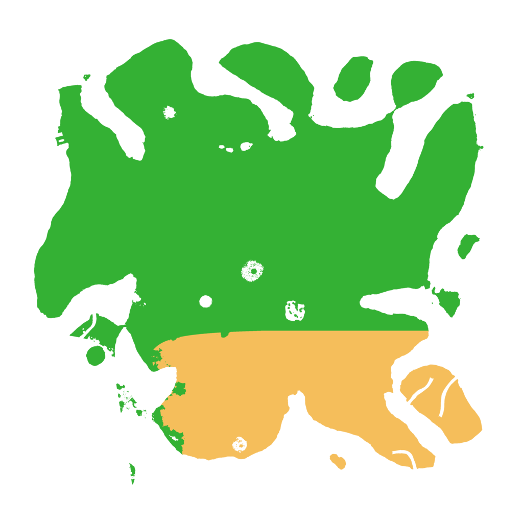 Biome Rust Map: Procedural Map, Size: 3750, Seed: 59616230