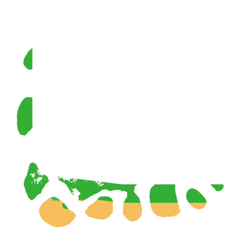 Biome Rust Map: Barren, Size: 3700, Seed: 2147483645