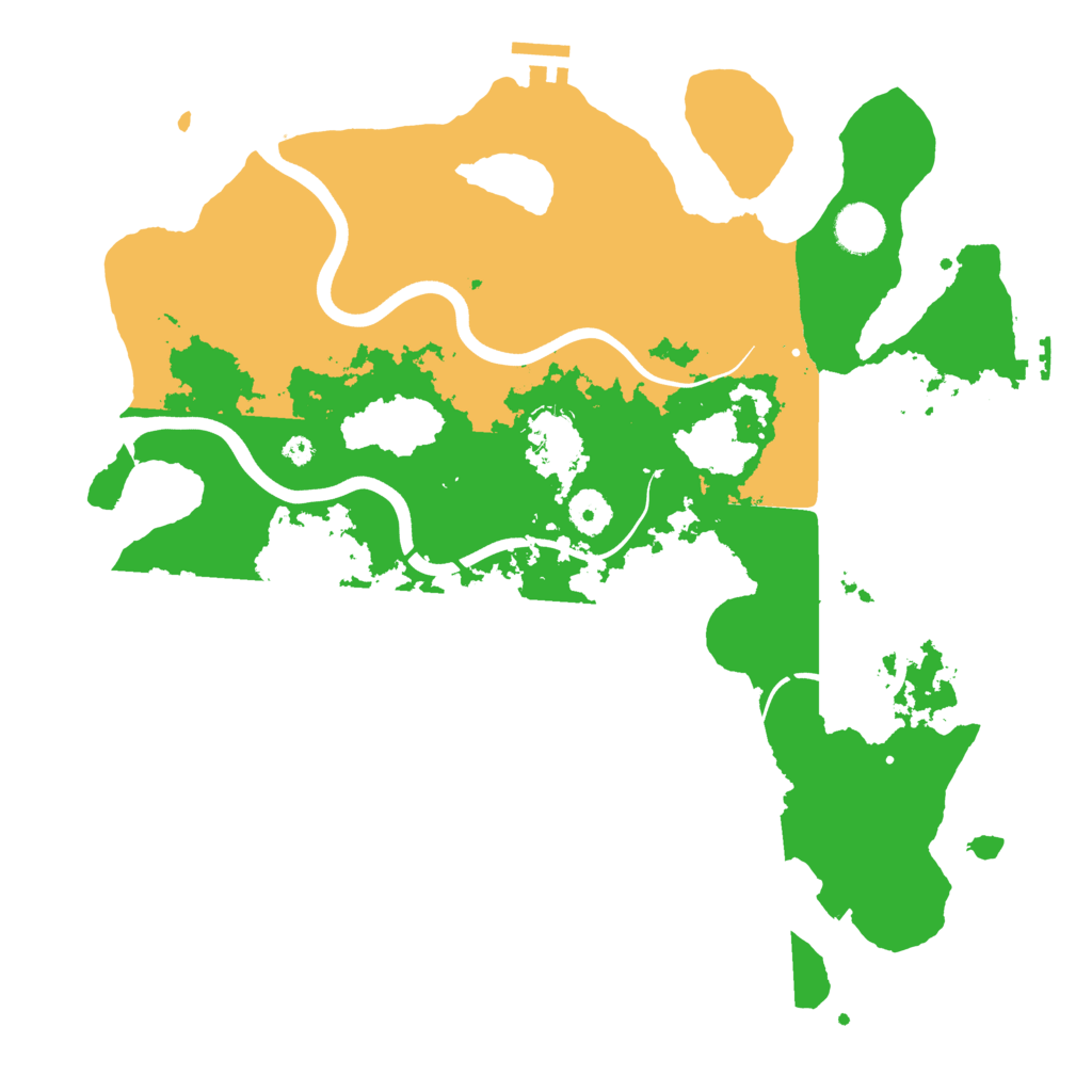 Biome Rust Map: Procedural Map, Size: 3800, Seed: 1469248706