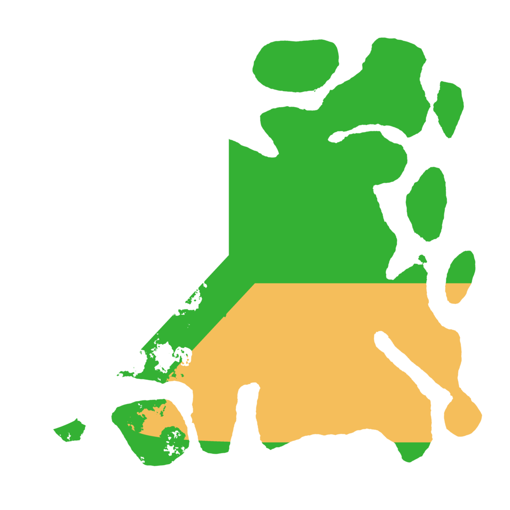 Biome Rust Map: Barren, Size: 4000, Seed: 5344136