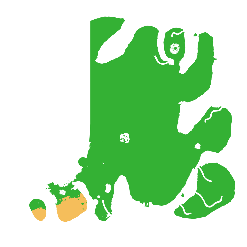 Biome Rust Map: Procedural Map, Size: 3600, Seed: 789999