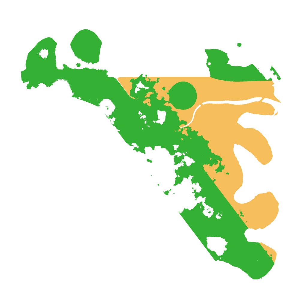 Biome Rust Map: Procedural Map, Size: 3000, Seed: 520310