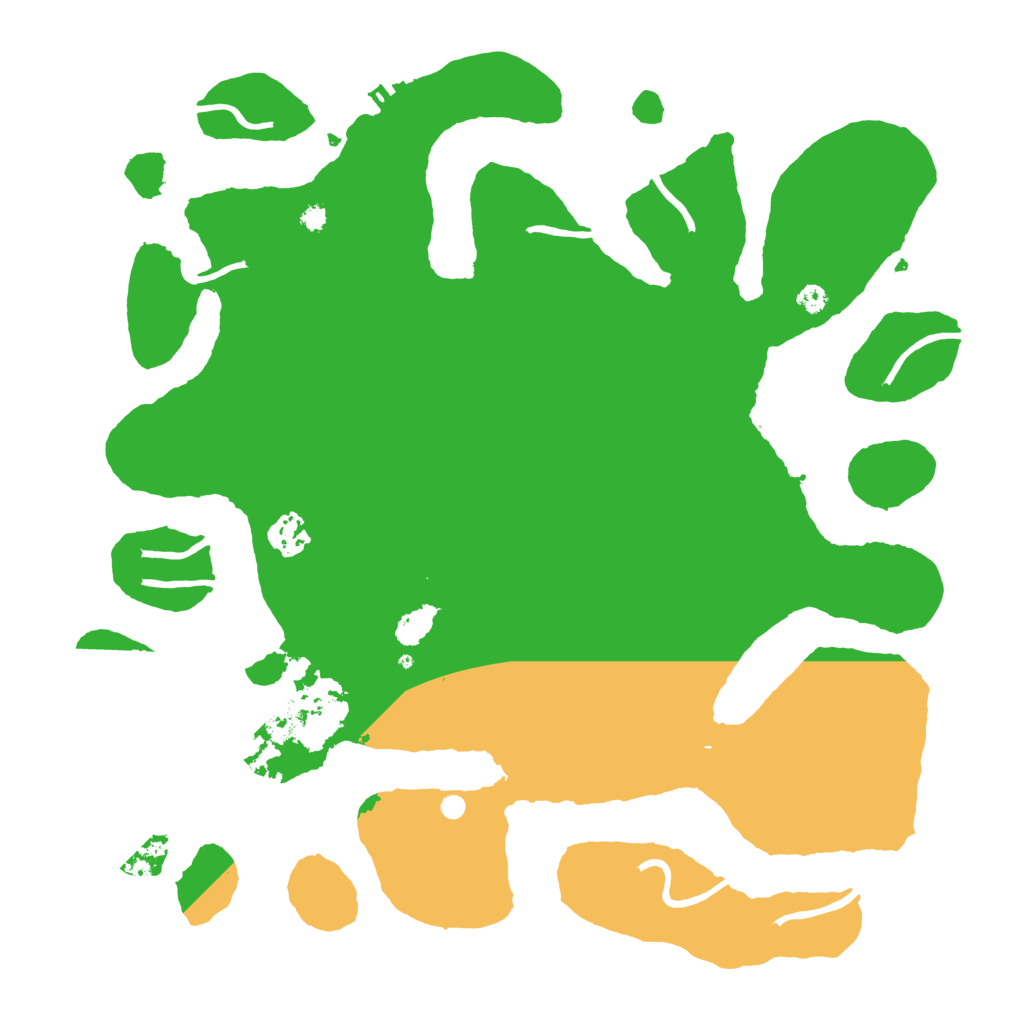 Biome Rust Map: Procedural Map, Size: 3700, Seed: 1239793988