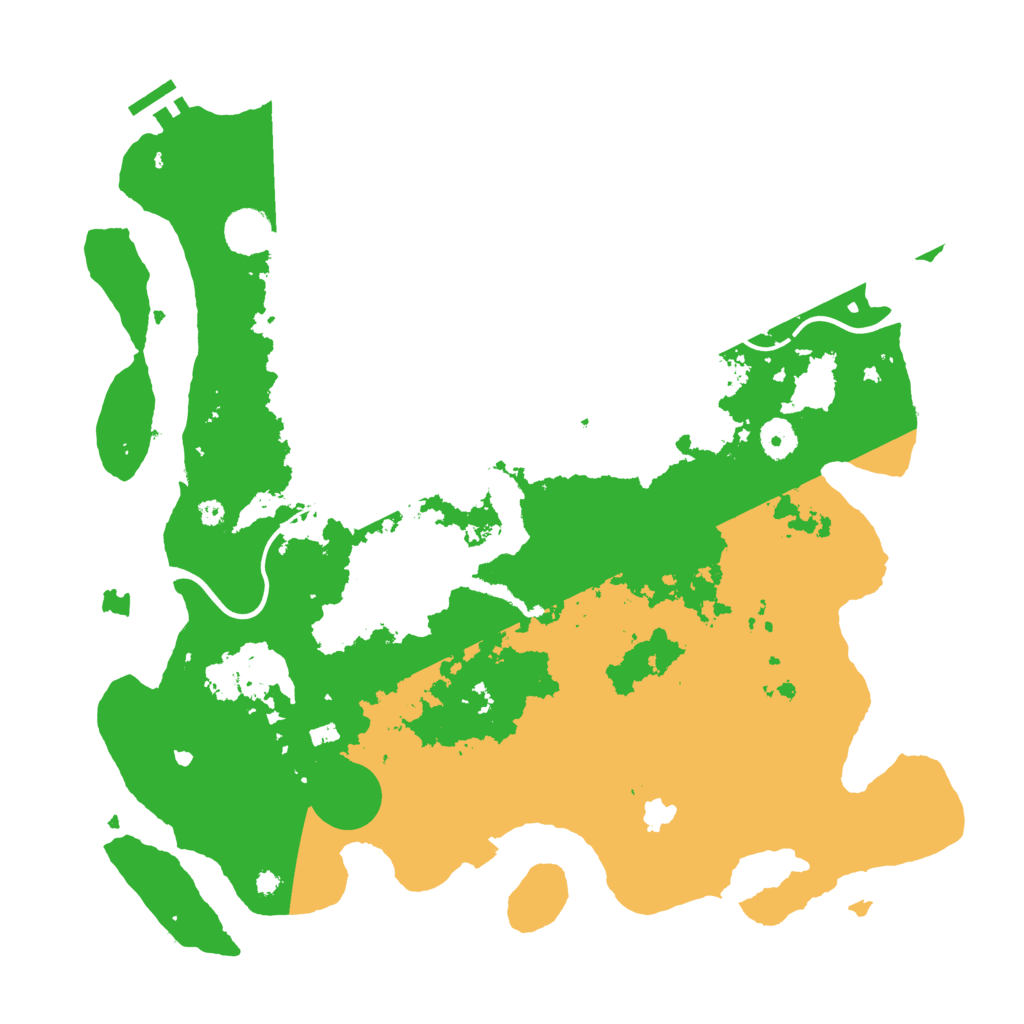 Biome Rust Map: Procedural Map, Size: 4000, Seed: 4835