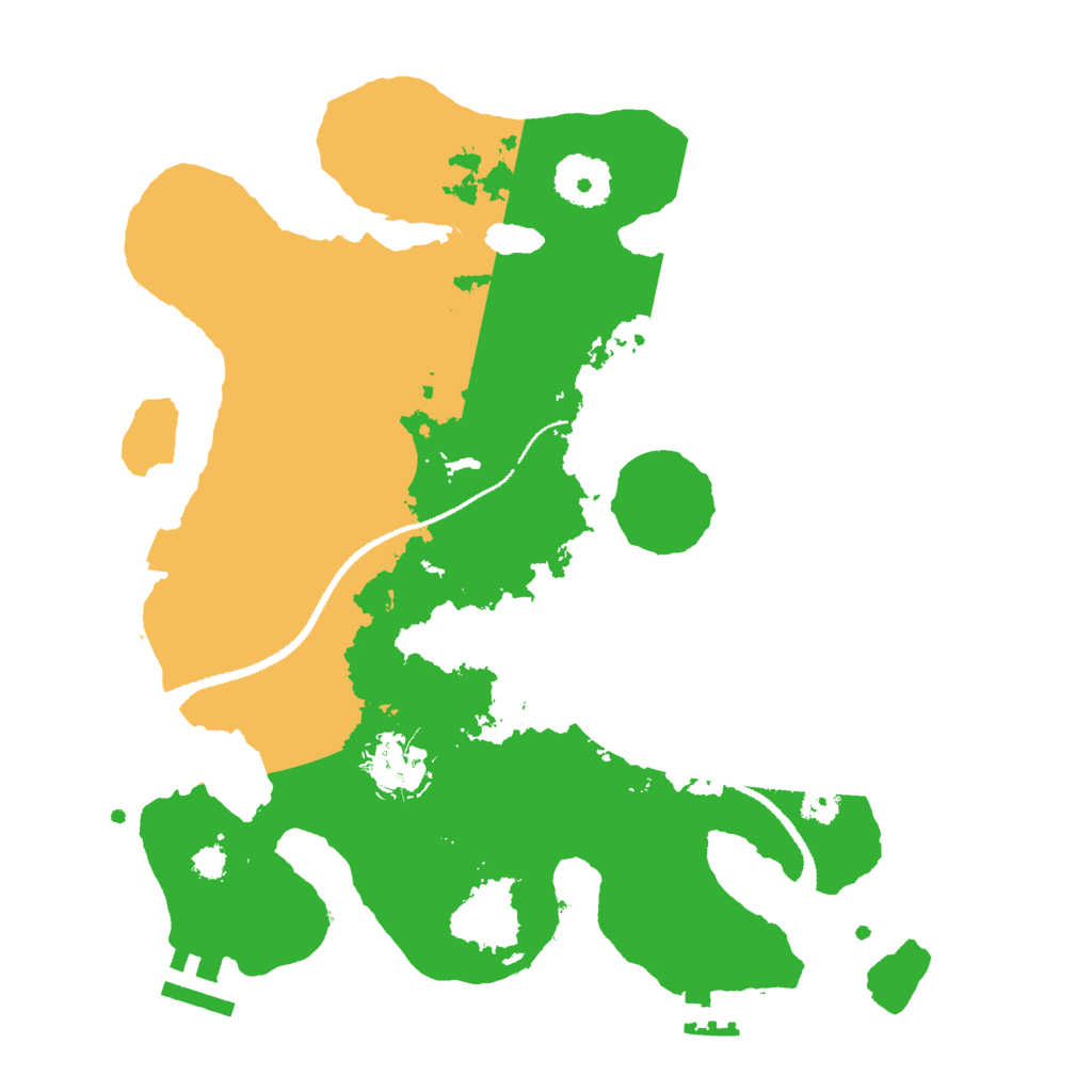 Biome Rust Map: Procedural Map, Size: 3000, Seed: 770742