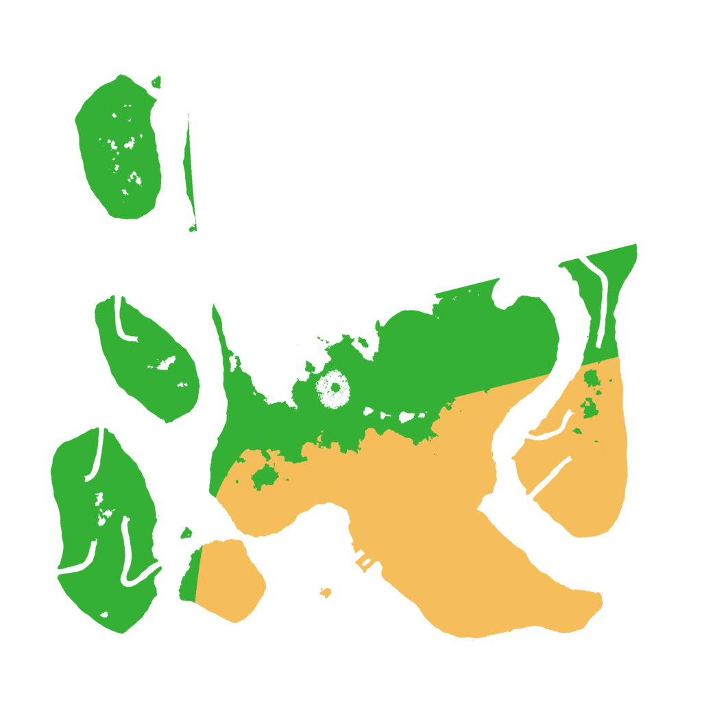 Biome Rust Map: Procedural Map, Size: 3000, Seed: 367924